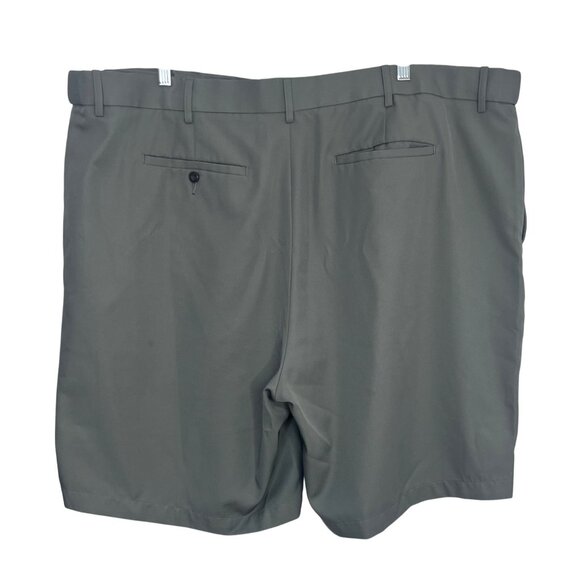 PGA Tour Golf Shorts Mens Size 50 Gray Stretch Flat Front Summer - Picture 2 of 12